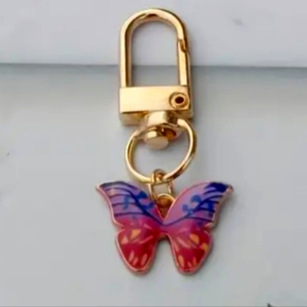 Butterfly Purse Charm/Keychain - Picture 5 of 6